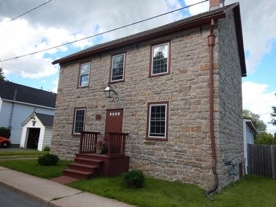 Beautifully maintained stone house that was once Prescott Barracks and Hospital image. Click for full size.