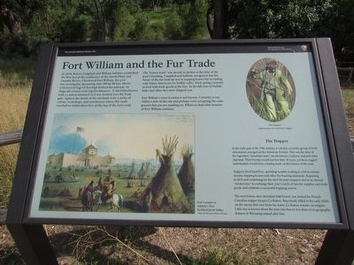 Fort William and the Fur Trade Marker image. Click for full size.