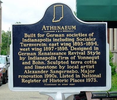 Anthenaeum Marker. Click for full size. Anthenaeum Marker image. Click for full size.