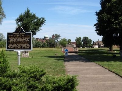 Froebel School Marker image. Click for full size.