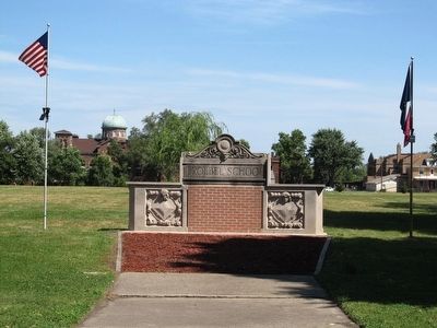 Froebel School Marker image. Click for full size.