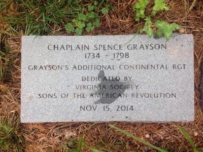 Spence Grayson Marker image. Click for full size.