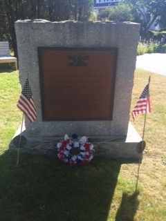 Stonington War Memorial Marker. Click for full size. Stonington War Memorial Marker image. Click for full size.