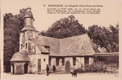 <i>Honfleur - Chappele de Notre-Dame-de-Grce</i> image. Click for full size.