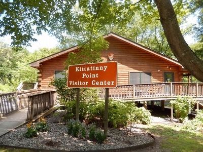 Kittatinny Point Visitor Center. Click for full size. Kittatinny Point Visitor Center image. Click for full size.