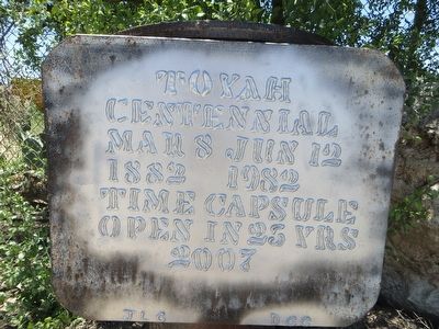 Toyah Time Capsule image. Click for full size.