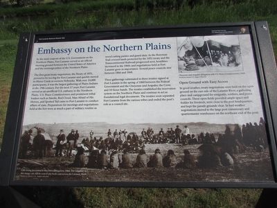 Embassy on the Northern Plains Marker image. Click for full size.
