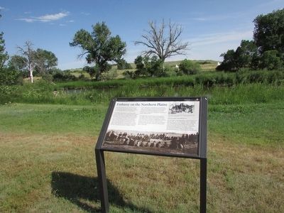 Embassy on the Northern Plains Marker. Click for full size. Embassy on the Northern Plains Marker image. Click for full size.