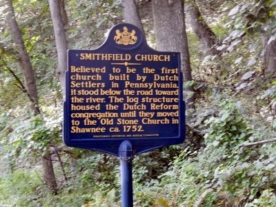 Smithfield Church Marker image. Click for full size.