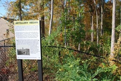 Artillery Redan Marker. Click for full size. Artillery Redan Marker image. Click for full size.