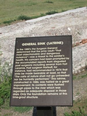 General Sink (Latrine) Marker image. Click for full size.