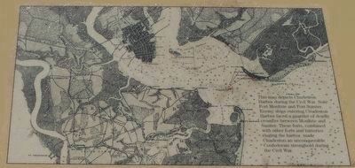 Defending Charleston Map. Click for full size. Defending Charleston Map image. Click for full size.