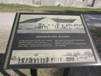 Administration Building Marker image. Click for full size.
