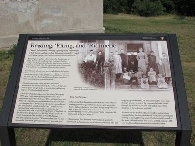 Reading, Riting, and Rithmetic Marker image. Click for full size.