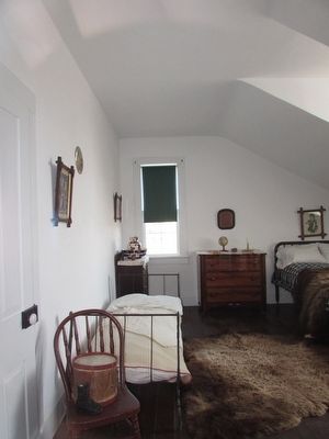 Bedroom in the Captains Quarters image. Click for full size.