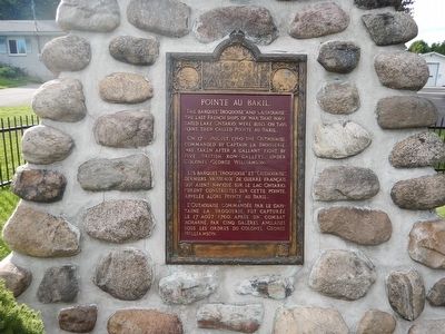 Pointe Au Baril Marker image. Click for full size.