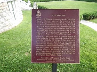 Fulford Place Marker. Click for full size. Fulford Place Marker image. Click for full size.