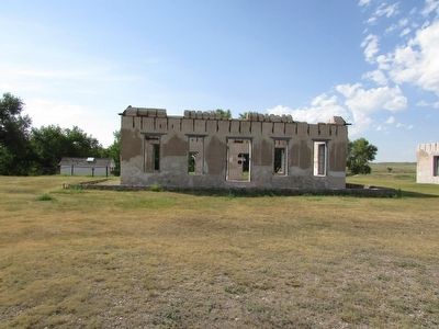 Officers' Quarters Ruins. Click for full size. Officers' Quarters Ruins image. Click for full size.