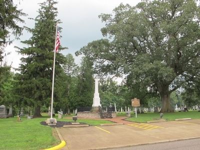 Union Township Civil War Monument Marker. Click for full size. Union Township Civil War Monument Marker image. Click for full size.