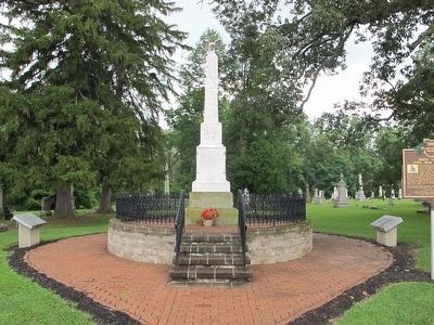 Union Township Civil War Monument Marker. Click for full size. Union Township Civil War Monument Marker image. Click for full size.