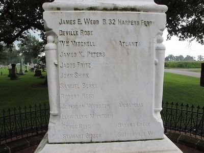 Union Township Civil War Monument Marker image. Click for full size.