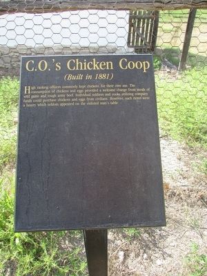 C.O.�s Chicken Coop Marker image. Click for full size.