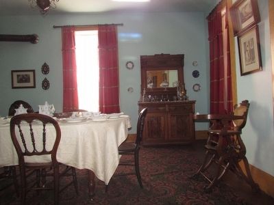 Dining Room in the Surgeons Quarters image. Click for full size.