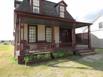 The “Burt” House on Officers Row. Click for full size. The “Burt” House on Officers Row image. Click for full size.