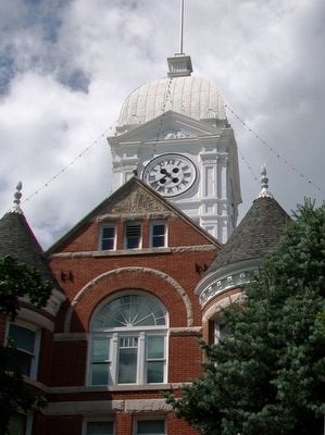 Taylor County Courthouse Clock Tower image. Click for full size.