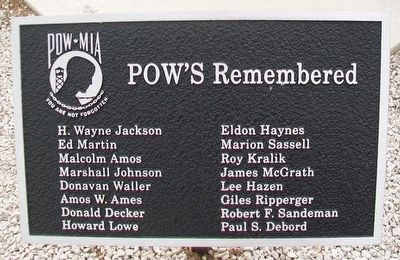 Creston Freedom Rock Veterans Memorial Marker. Click for full size. Creston Freedom Rock Veterans Memorial Marker image. Click for full size.