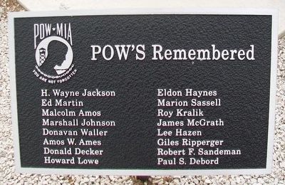 Creston Freedom Rock Veterans Memorial Marker image. Click for full size.