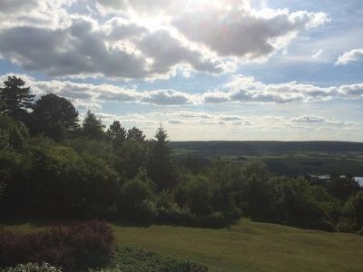 View to West from Monument image. Click for full size.