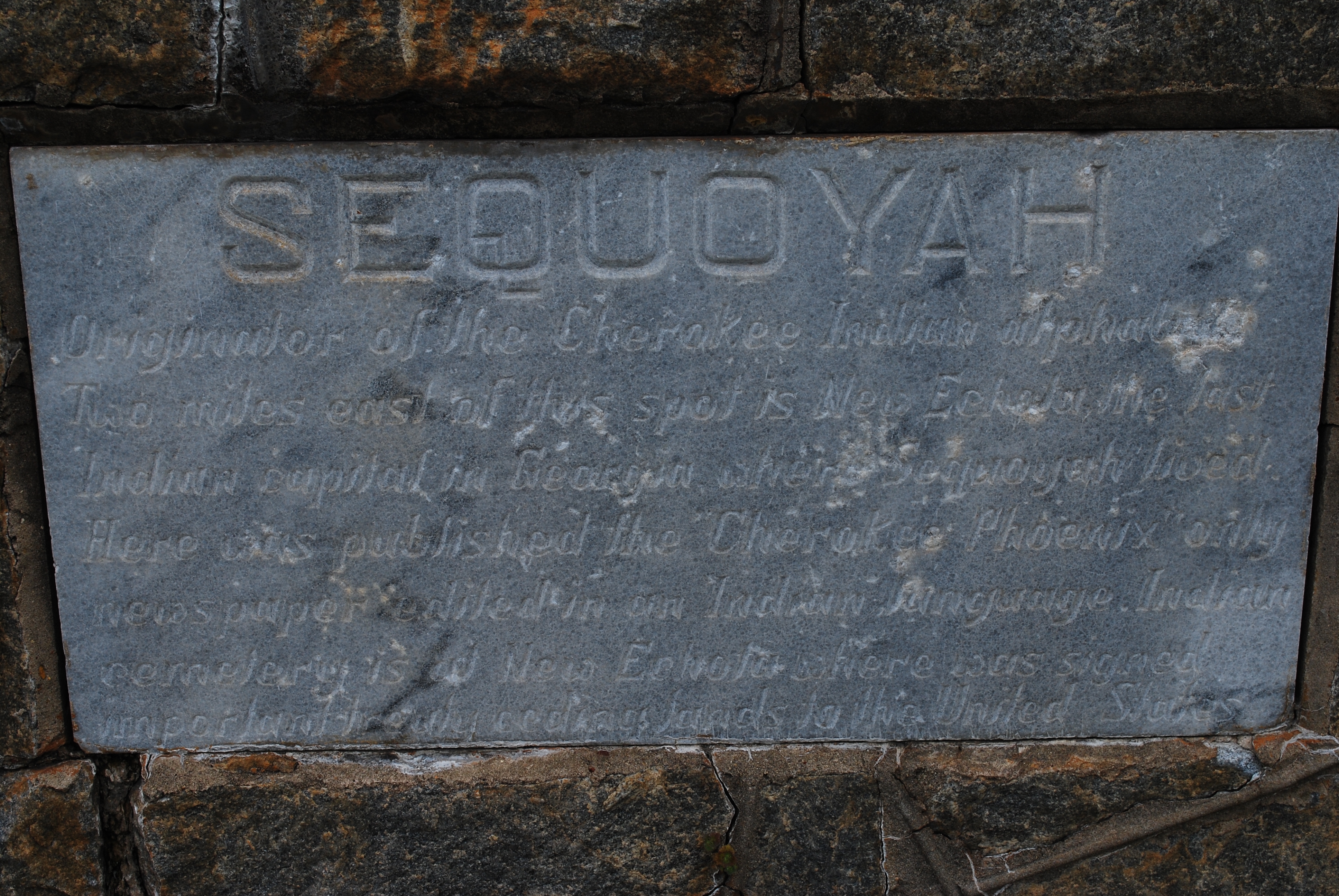 Sequoyah Marker
