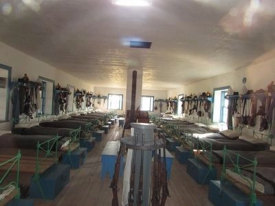 Cavalry Barracks Bunks image. Click for full size.