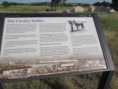 The Cavalry Stables Marker image. Click for full size.