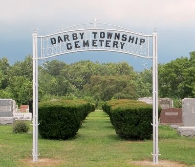 Darby Township Veterans Memorial Marker image. Click for full size.