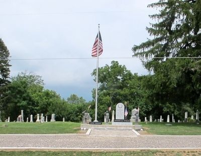Darby Township Veterans Memorial Marker image. Click for full size.