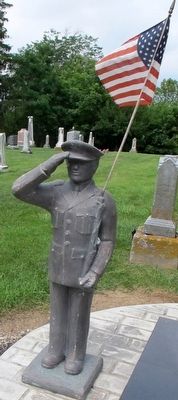 Darby Township Veterans Memorial Marker image. Click for full size.