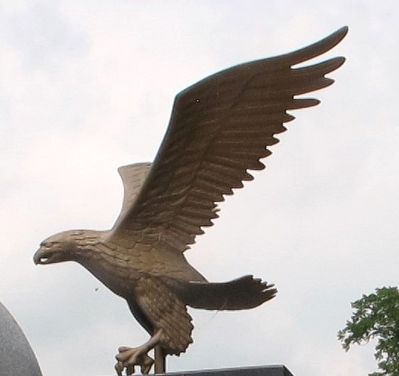 Darby Township Veterans Memorial Marker image. Click for full size.