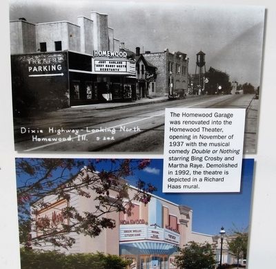 Dixie Highway Marker - lower left photo image. Click for full size.