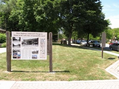 Dixie Highway Marker. Click for full size. Dixie Highway Marker image. Click for full size.