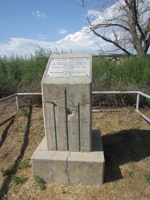 Fort Platte Marker image. Click for full size.