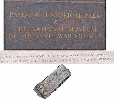 The Bivouac Monument Marker image. Click for full size.
