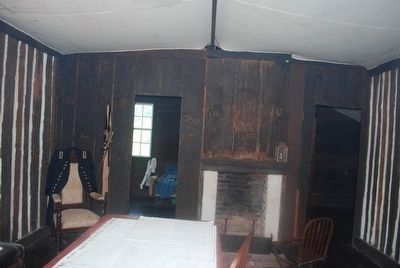 Grant's Cabin (inside) image. Click for full size.