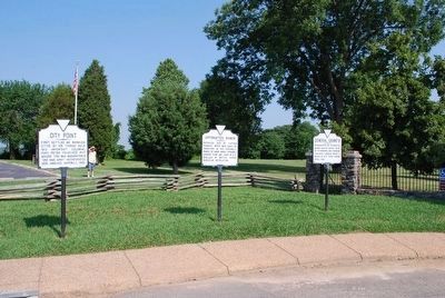 General Grant's Headquarters Marker. Click for full size. General Grant's Headquarters Marker image. Click for full size.