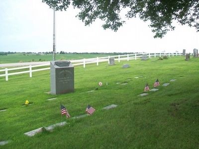 Veterans Memorial at Veterans Section. Click for full size. Veterans Memorial at Veterans Section image. Click for full size.