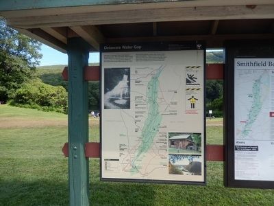 Delaware Water Gap Marker image. Click for full size.
