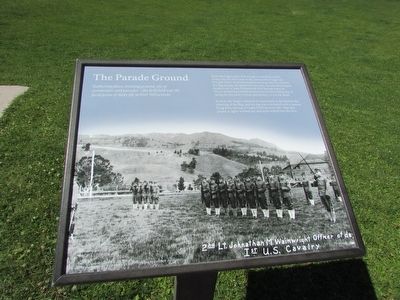 The Parade Ground Marker image. Click for full size.