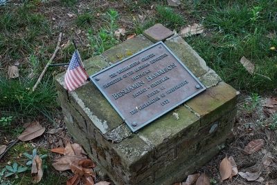 Benjamin Harrison Marker image. Click for full size.