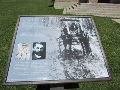 Road Builders Marker. Click for full size. Road Builders Marker image. Click for full size.